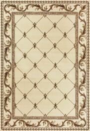 KAS Corinthian  5318 Ivory Fleur-De-Lis